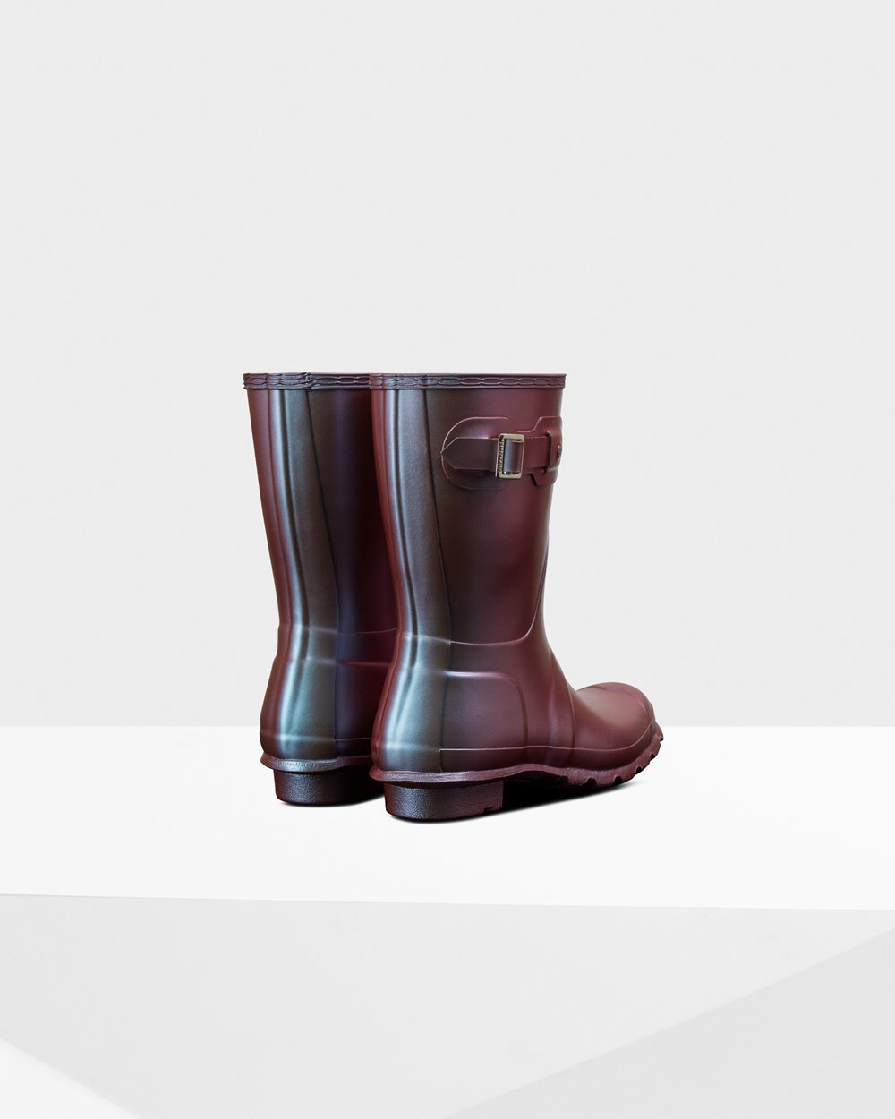 Women Hunter Original Nebula | Short Rain Boots Blue | NZ-89574-XAEZ